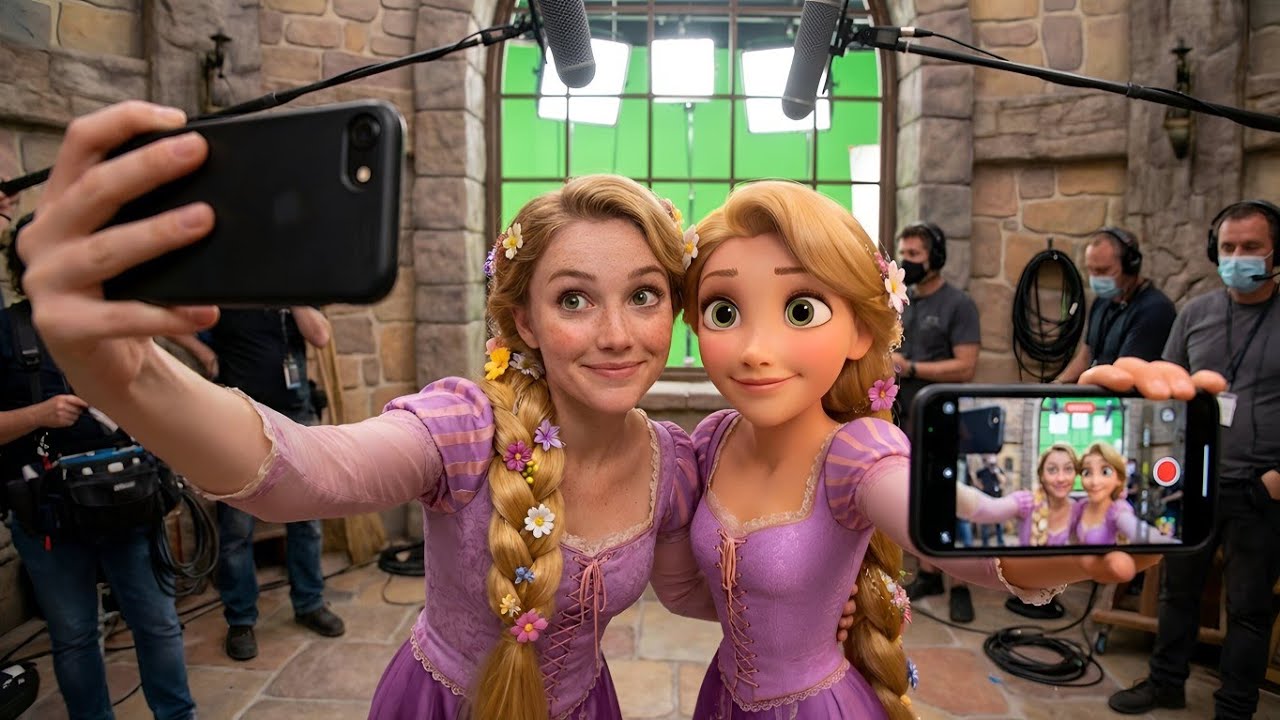 Tangled (2010) Live-Action ✨ Then vs. Now (2026) ✨ A MAGICAL Meeting of Live Action and the Classic