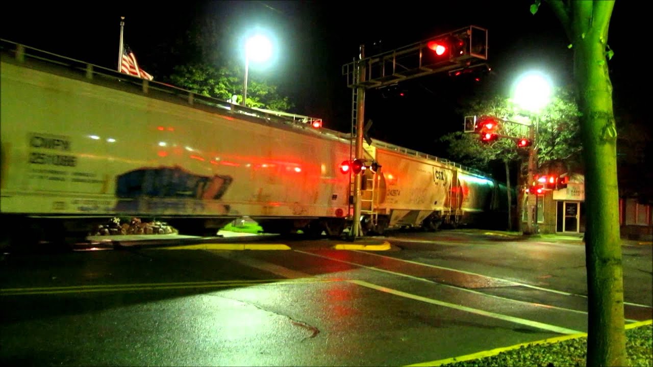 Michigan Shore Railroad In A Severe Thunderstorm