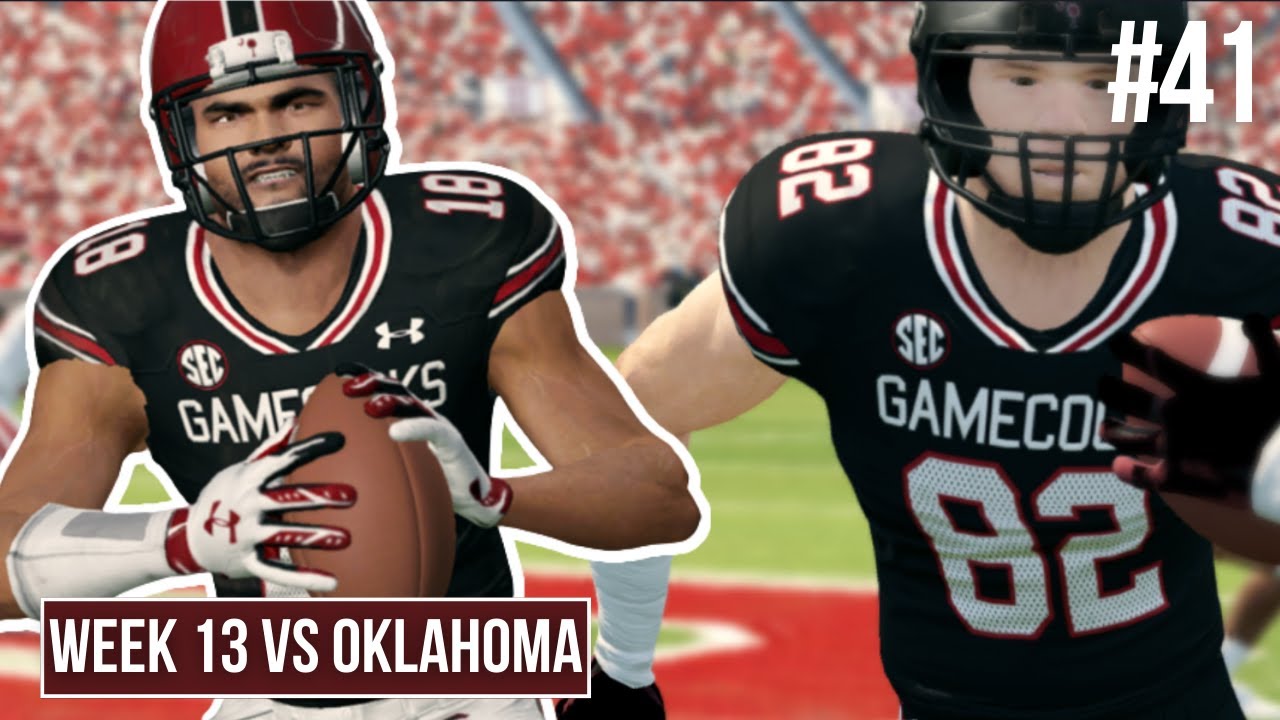 NCAA 14 Gamecock Dynasty Ep. 41| Facing off against #3 Oklahoma in Top 3 Showdown [S3:G11]