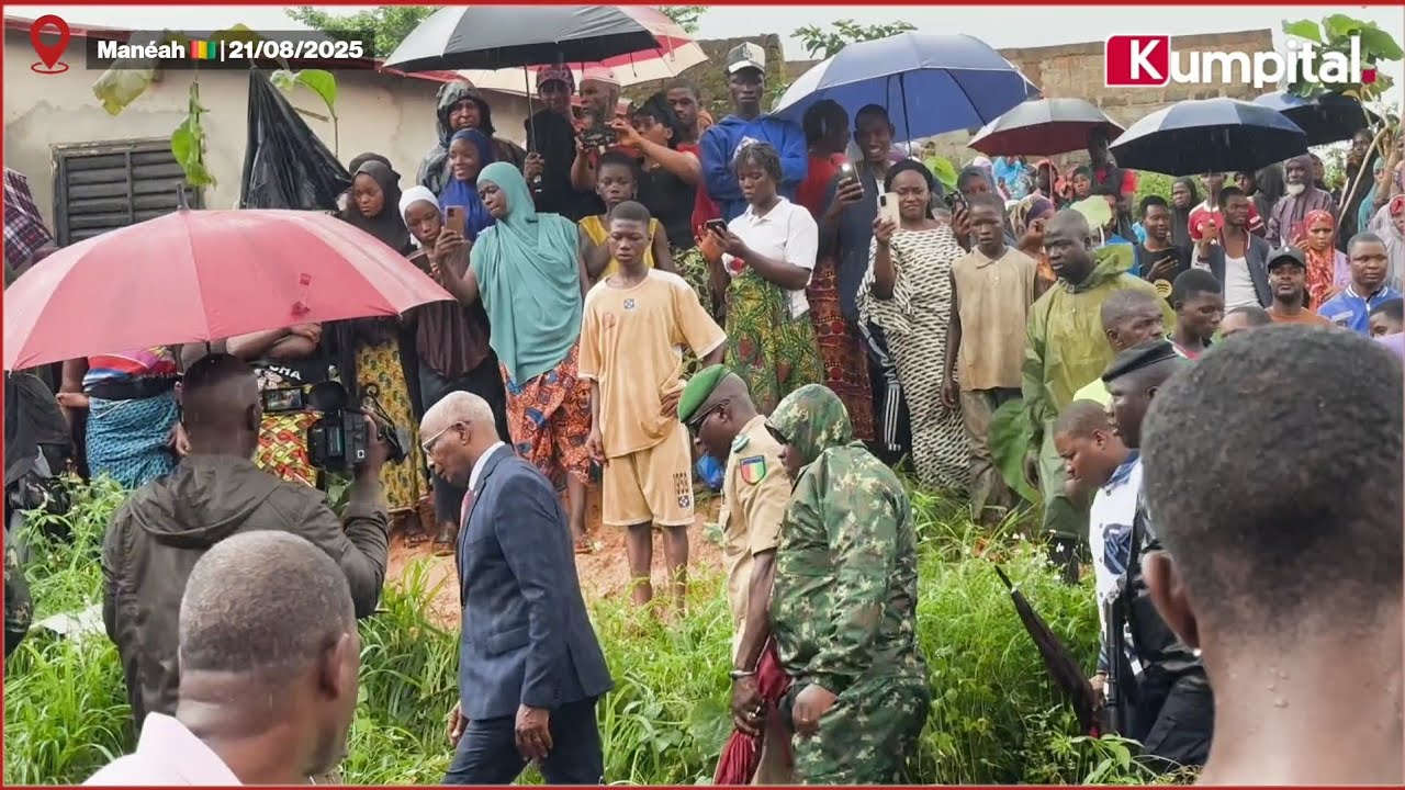 Éboulement à Manéah ( Coyah 🇬🇳 ) : notre constat sur le terrain 