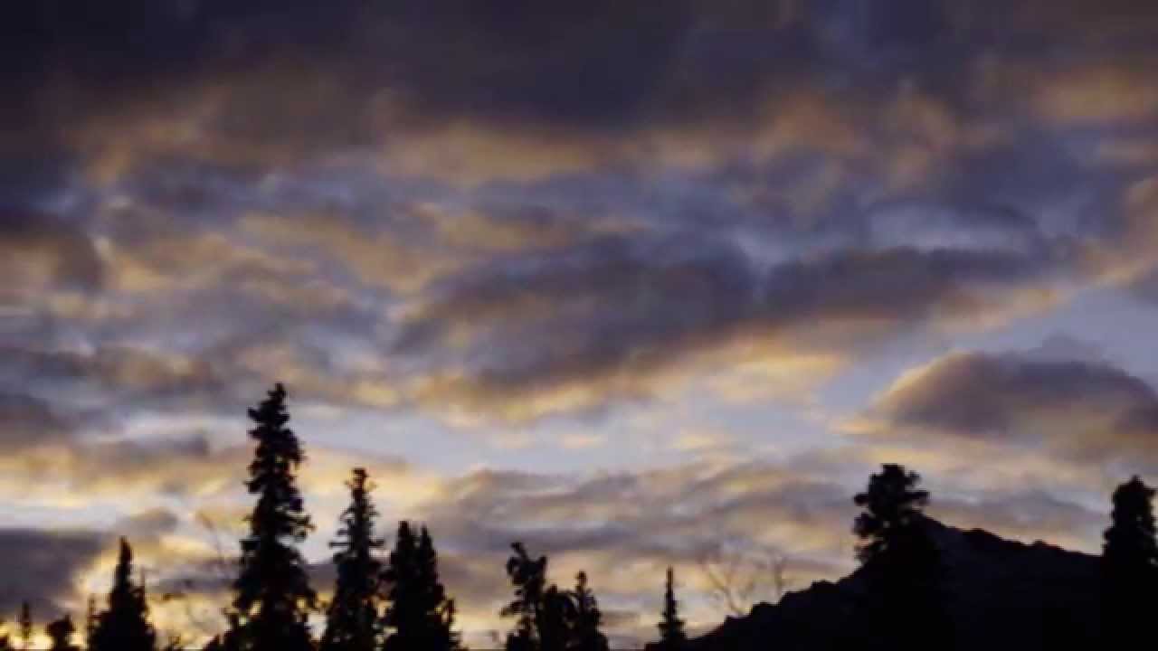 Denali National Park - Igloo Creek/Teklanika River Cloud Time-Lapse Compilation