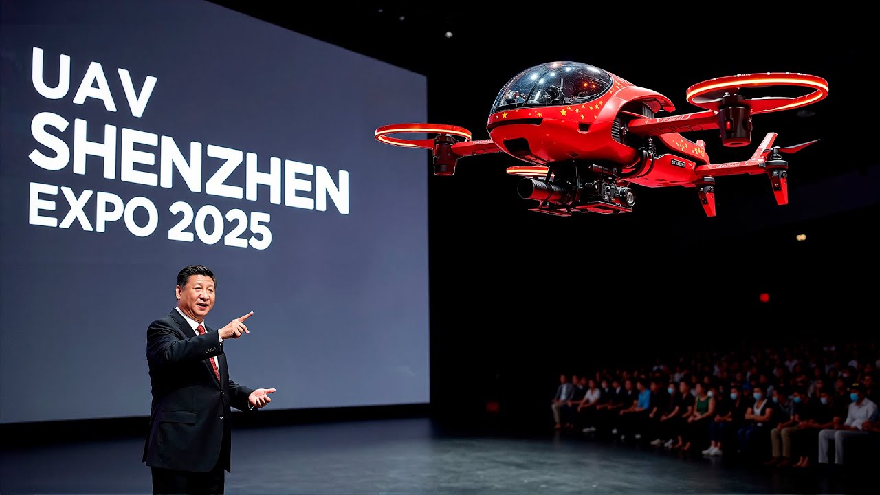 China hat auf der UAV SHENZHEN EXPO 2025 die VERR&Uuml;CKTESTEN Drohnen enth&uuml;llt!