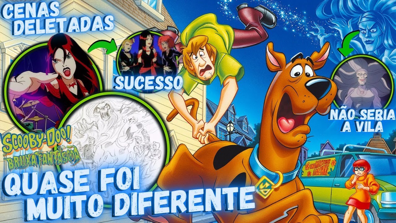 TRETA NOS BASTIDORES WARNER VS MONSTROS REAIS! ANÁLISE DE SCOOBY-DOO E O FANTASMA DA BRUXA | SD02
