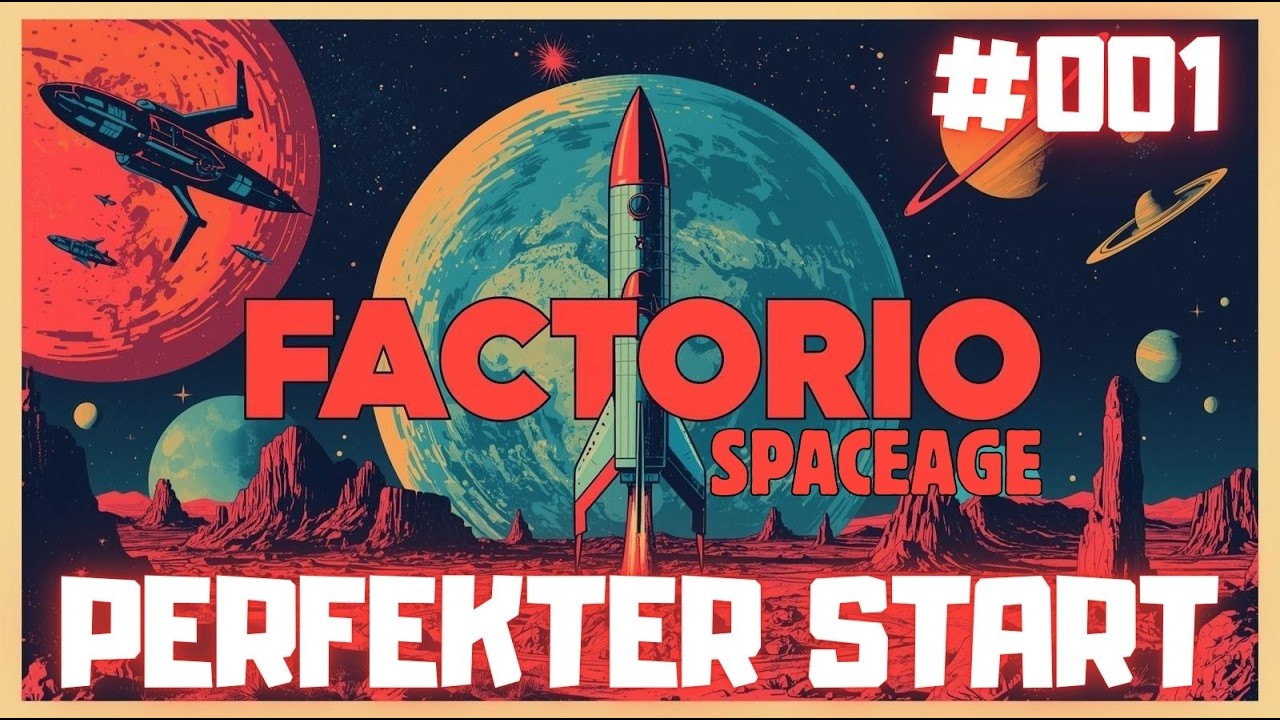 😜 Ich habe alle Fehler für euch schon gemacht! Factorio 2.0 SpaceAge. Anfänger Tutorial #001