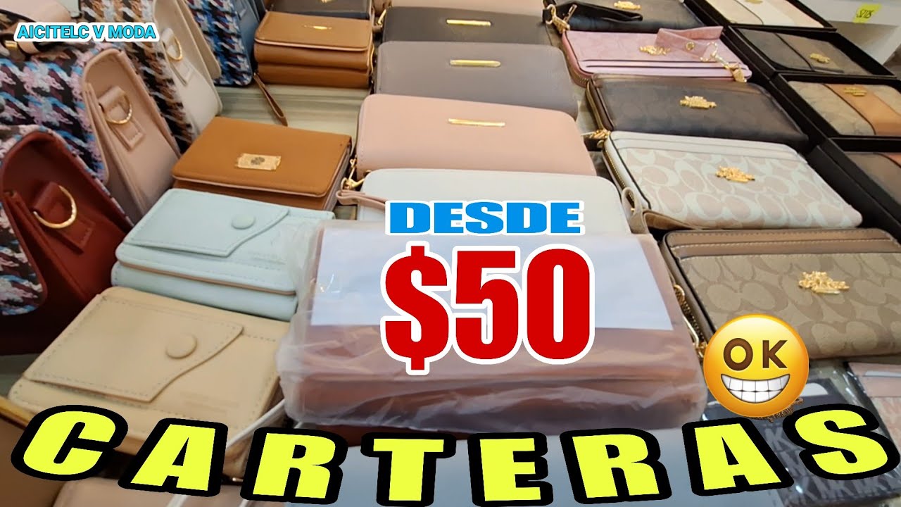 BOLSAS CARTERAS DESDE $50.- ELEGANTES DE BUENA CALIDAD ALTA GAMA PREMIUM 