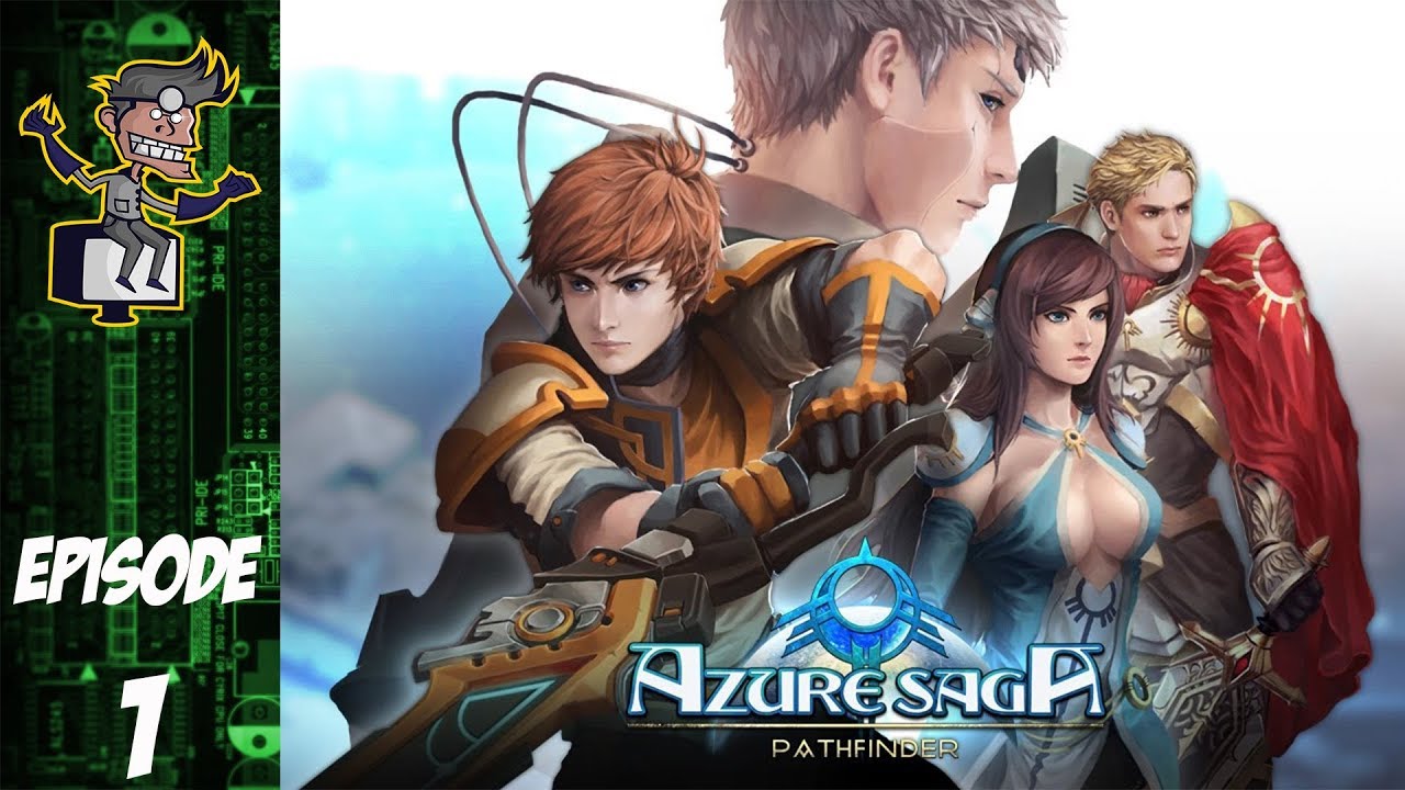 Let's Play Azure Saga Pathfinder- PC Gameplay Episode 1 &ndash; JRPG-style turn based combat
