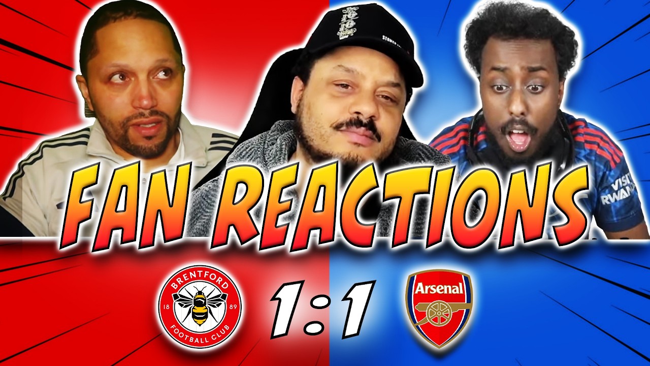 Arsenal Fans REACT to Brentford 1–1 Arsenal | Points Dropped 😤