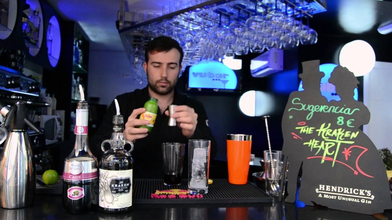 VUBAR  - Cocktail de la semana - The Kraken Heart