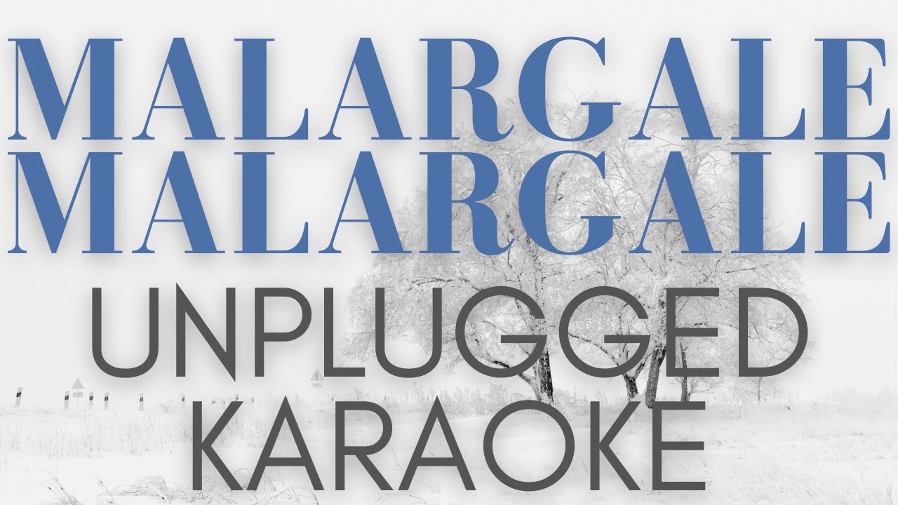 Malargale Malargale unplugged Karaoke | AR Rahman