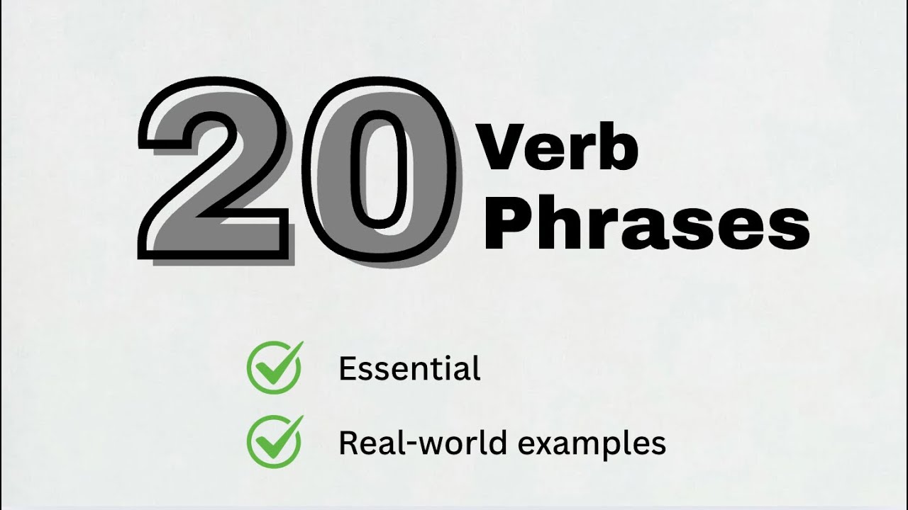 Speak More Natural Chinese! 20 Essential Verb Phrases
