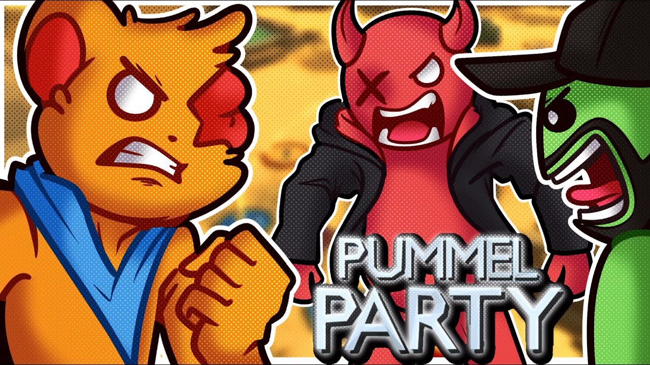 THIS GAME RUINS FRIENDSHIPS!!! [PUMMEL PARTY] w/FRIENDS