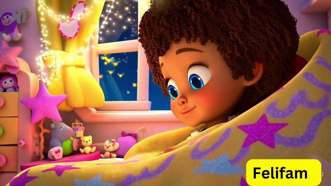 Toddler Songs for Bedtime | Twinkle Lights | Soothing Bed Time Song #toddlermusic #toddlersleepsongs