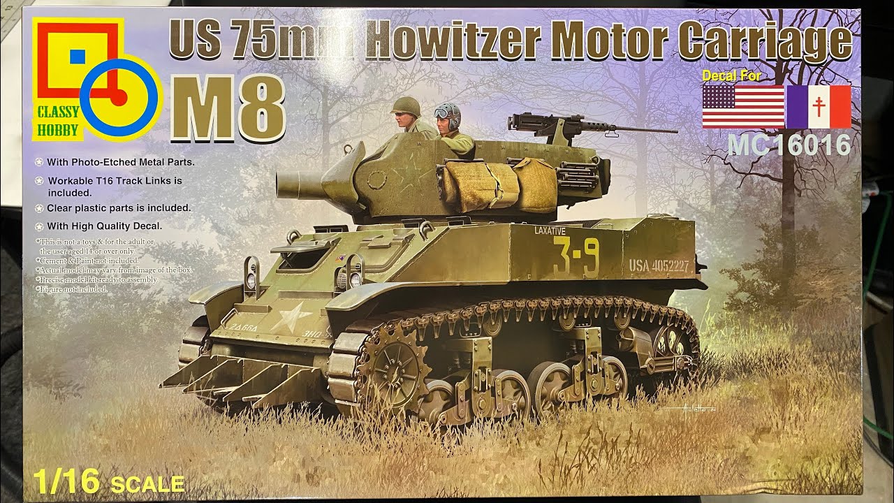 Classy Hobby M8 Howitzer Motor Carriage