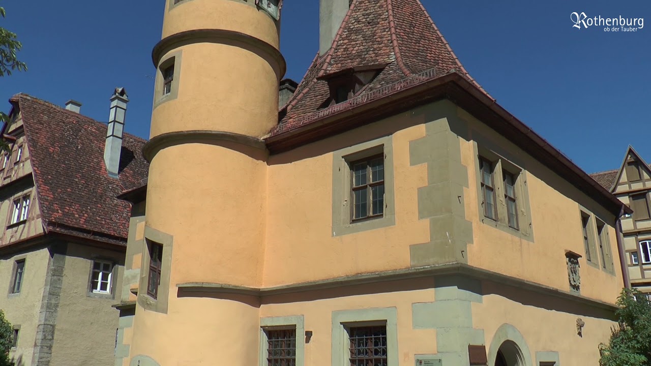 Spitaltor in Rothenburg ob der Tauber - Turmweg