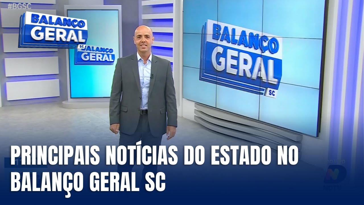 Balanço Geral traz os principais destaques de Santa Catarina