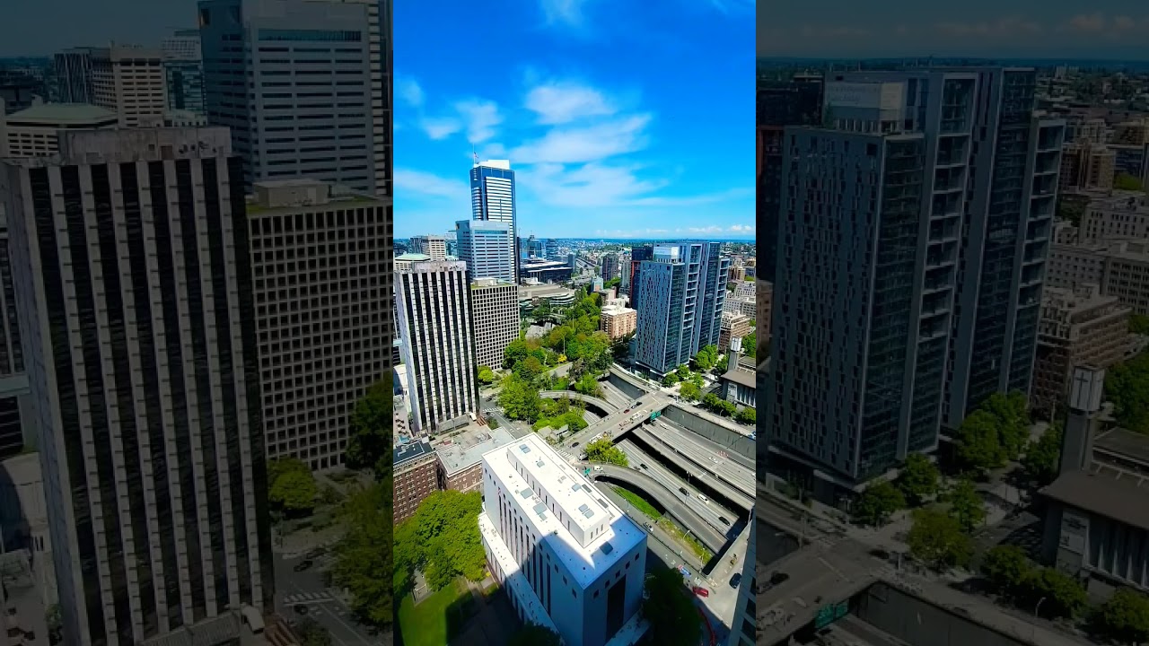 Seattle Freeway Hyperlapse #Seattle #freeway #hyperlapse #timelapse #city #travel #traffic