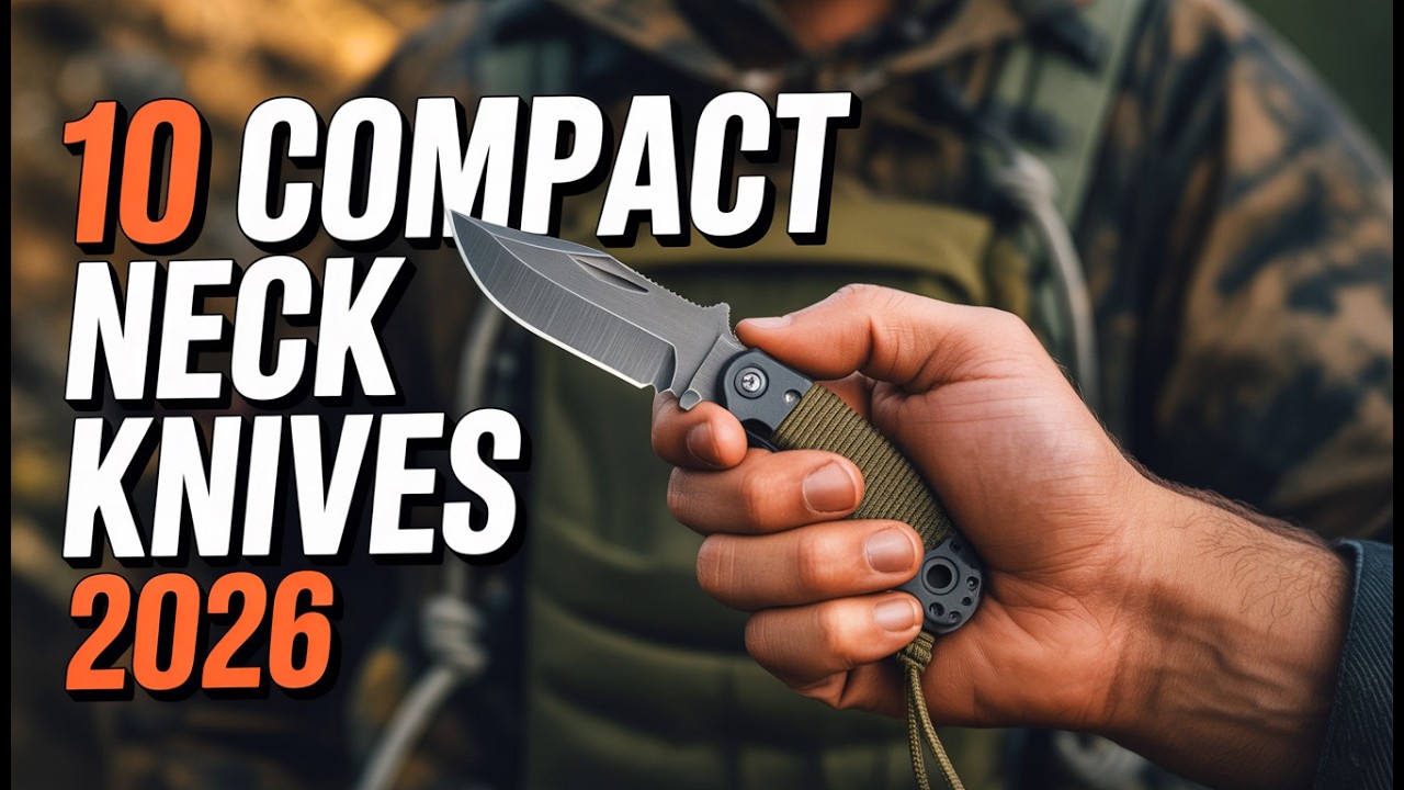 10 Compact Neck Knives for Self Defense & EDC - Part 2