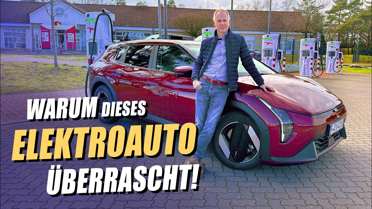 Kia EV4 Earth - Viel Elektroauto fürs Geld - So sparsam ist der EV4 auf der Autobahn und im Alltag