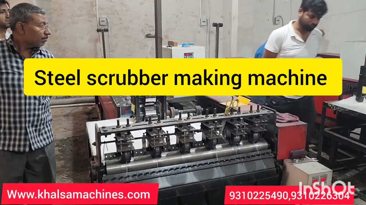 Steel Scrubber Making Machine ( Kew )