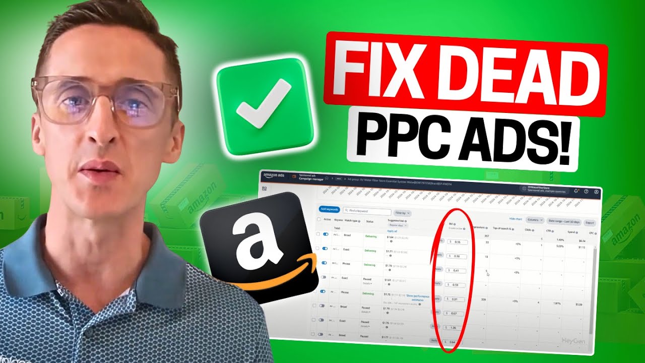 Why Your Amazon PPC Ads Get Zero Impressions (And How to Fix It!) 🚨📉 Learn from 417k+ Seller Reviews