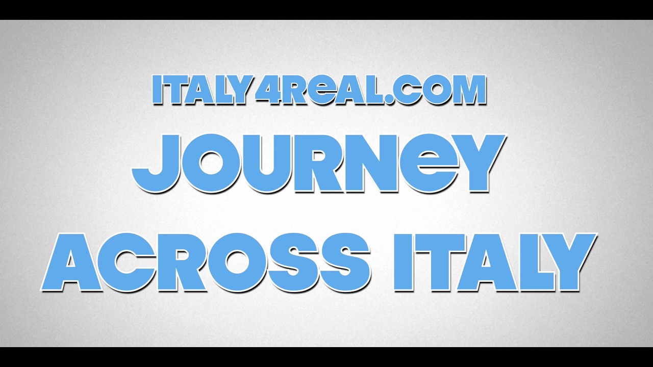 Italy4Real.com Films - A Journey Across Italy   4K