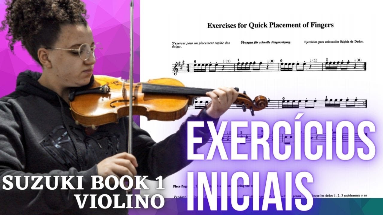 EXERCÍCIOS INICIAIS Twinkle Twinkle - Brilha Brilha Estrelinha MÉTODO SUZUKI VIOLINO LIVRO VOLUME 1