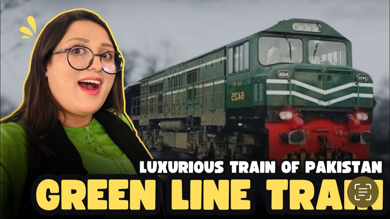 Most Hyped TRAIN in Lahore right now || Amna Ashraf || Green lines