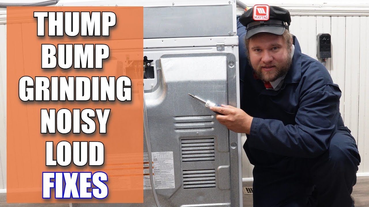 Скрип, шум или скрежет сушилки Maytag: как найти и устранить