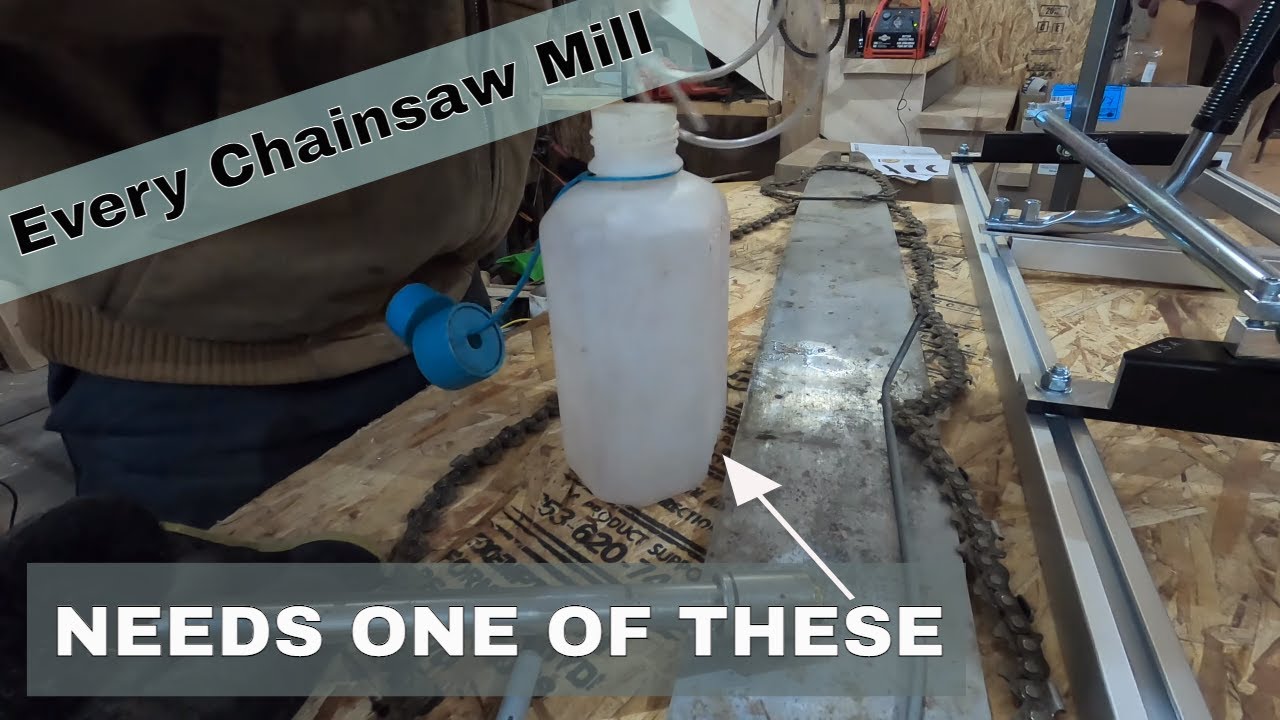 Scrap Build: External Oiler for Alaskan Mill