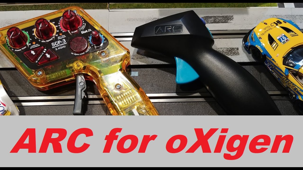 Using Scalextric ARC Air/Pro controller for oXigen control
