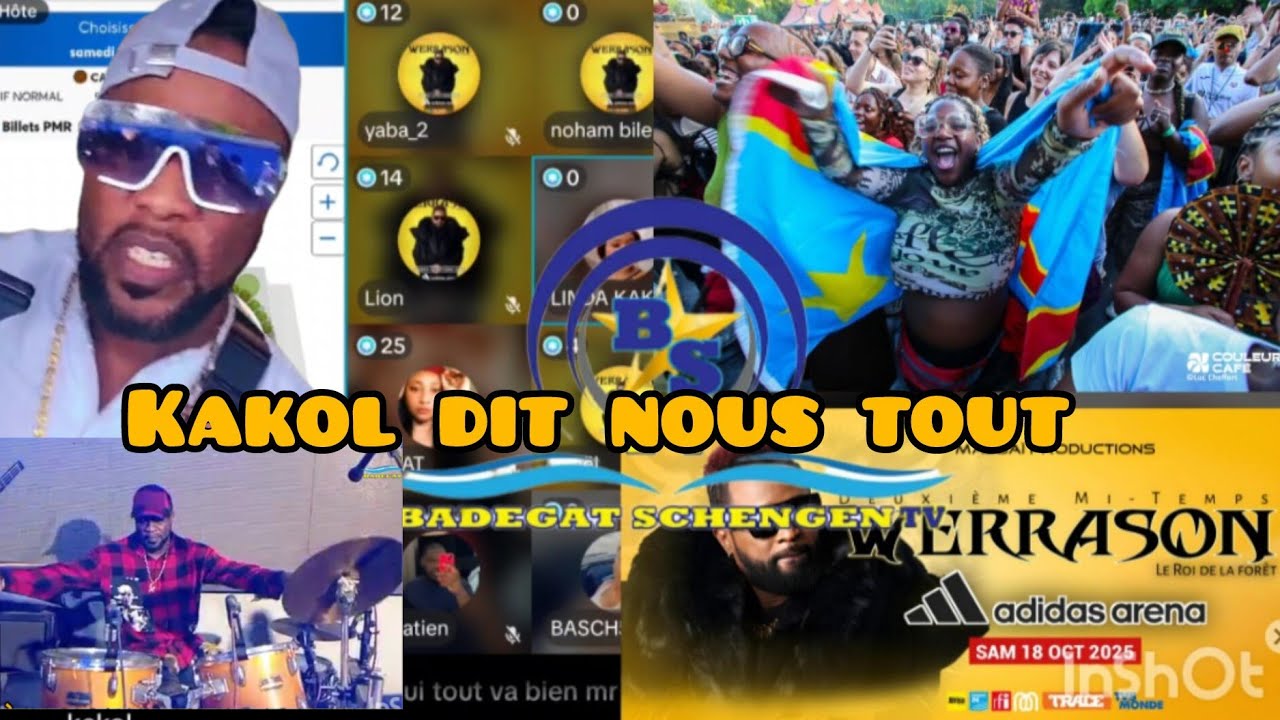 WERRASON: PAPY KAKOL EN DIRECT SUR TIKTOK ASOPI BA VÉRITÉS SUR CONCERT YA LE 18OCTOBRE QUI VIENT❓️