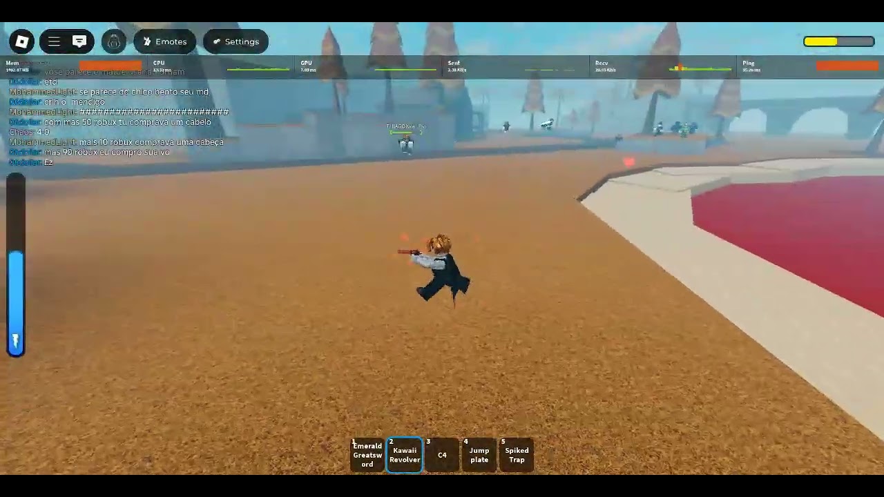 Roblox Chaos Extended | Chaos vs THIAGOKxn_Pro
