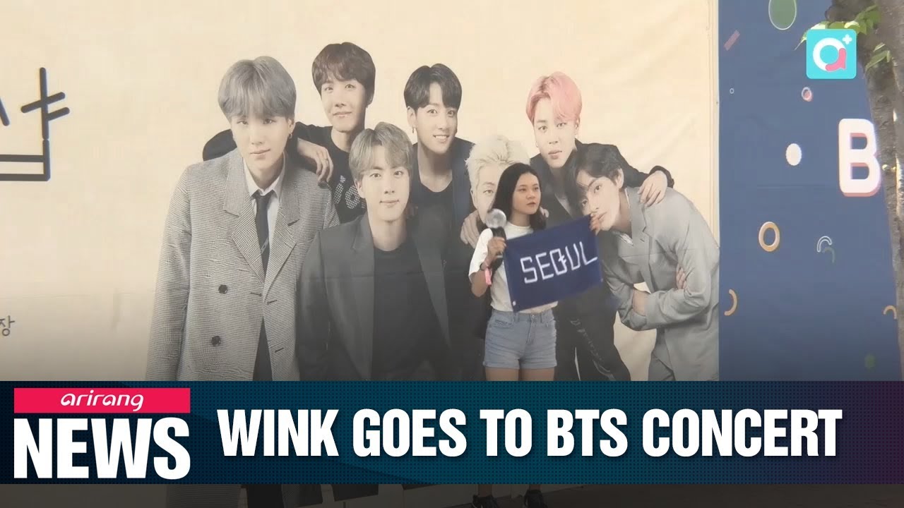 WINK goes to BTS concert