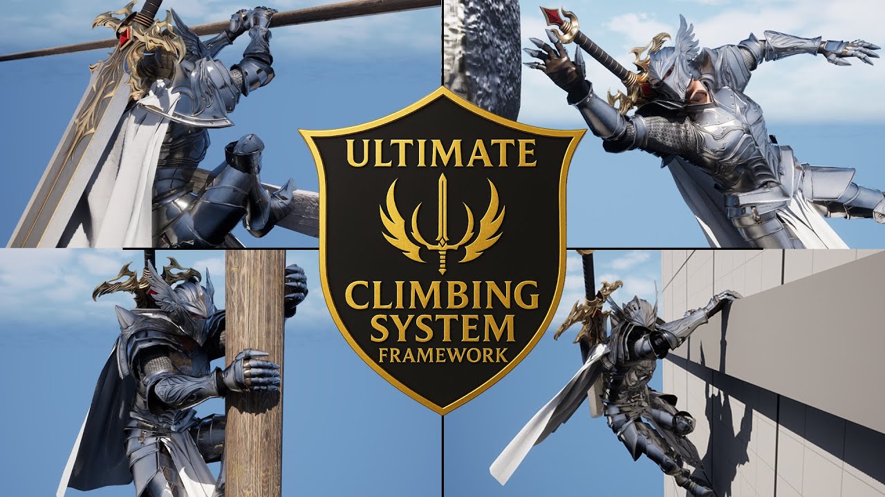 The Ultimate Climbing Framework — Полная система для Unreal Engine 5 (Официальный обзорный трейлер)