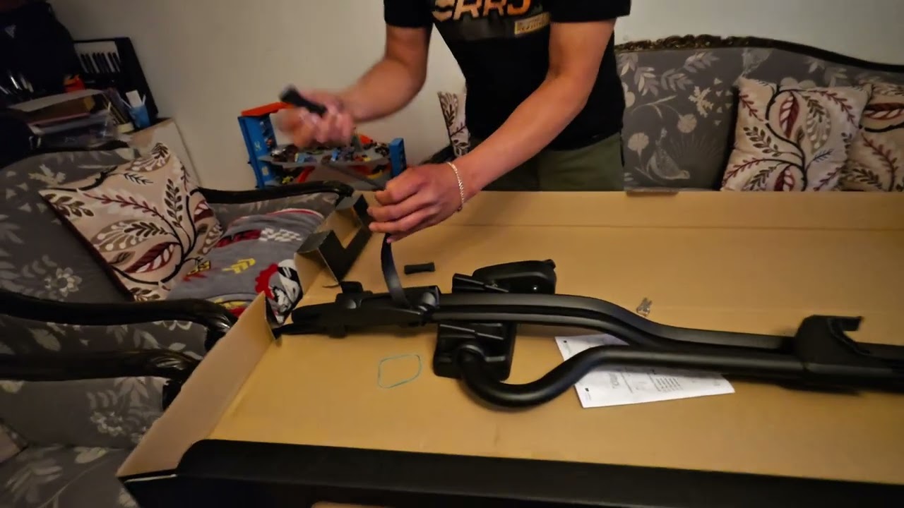 #thule #proride 598 unboxing and preparation.
