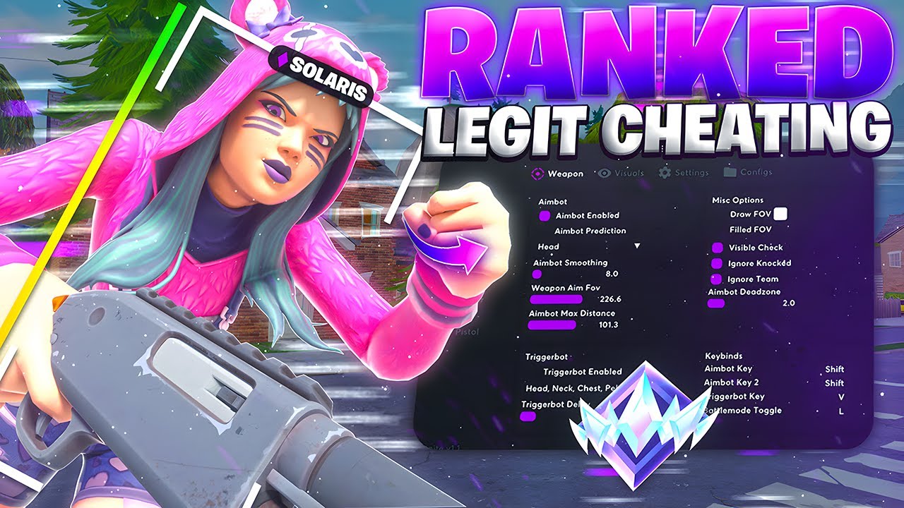 I Tried The Best Fortnite Cheats In Unreal Ranked🎯 (Insane Results)
