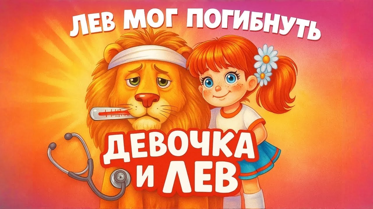 Девочка и Лев — диафильм с озвучкой в HD качестве