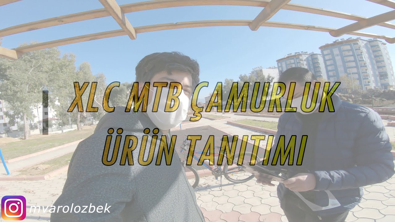 XLC Mtb Dağ Bisikleti Ön ve Arka Cross Çamurluk Tanıtımı [4K]