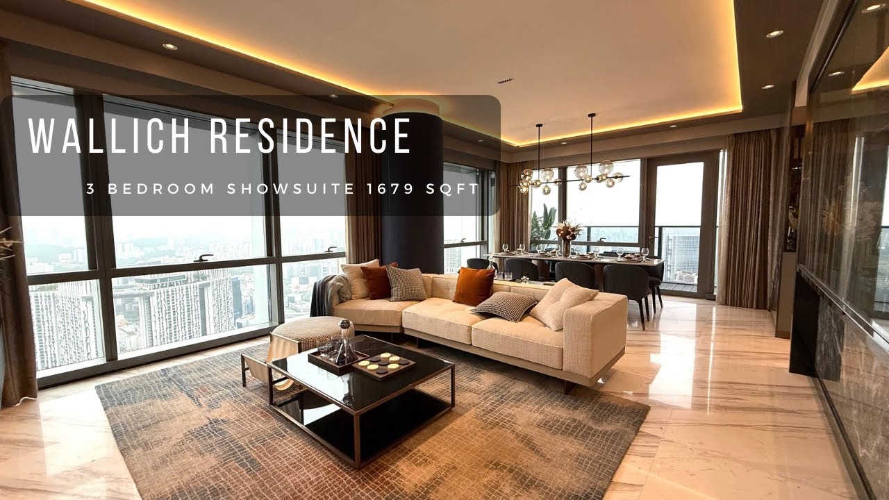 Wallich Residence: Tallest Residence in Singapore, 3-Bedroom with Panoramic City View