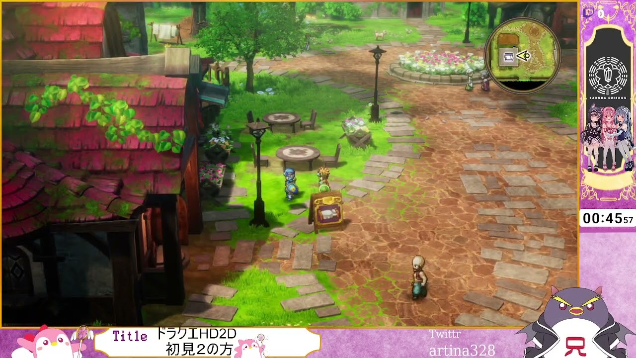 ドラクエ１＆２HD2D リメイク ２のほう！パート3こんな遅くにやっちゃいま