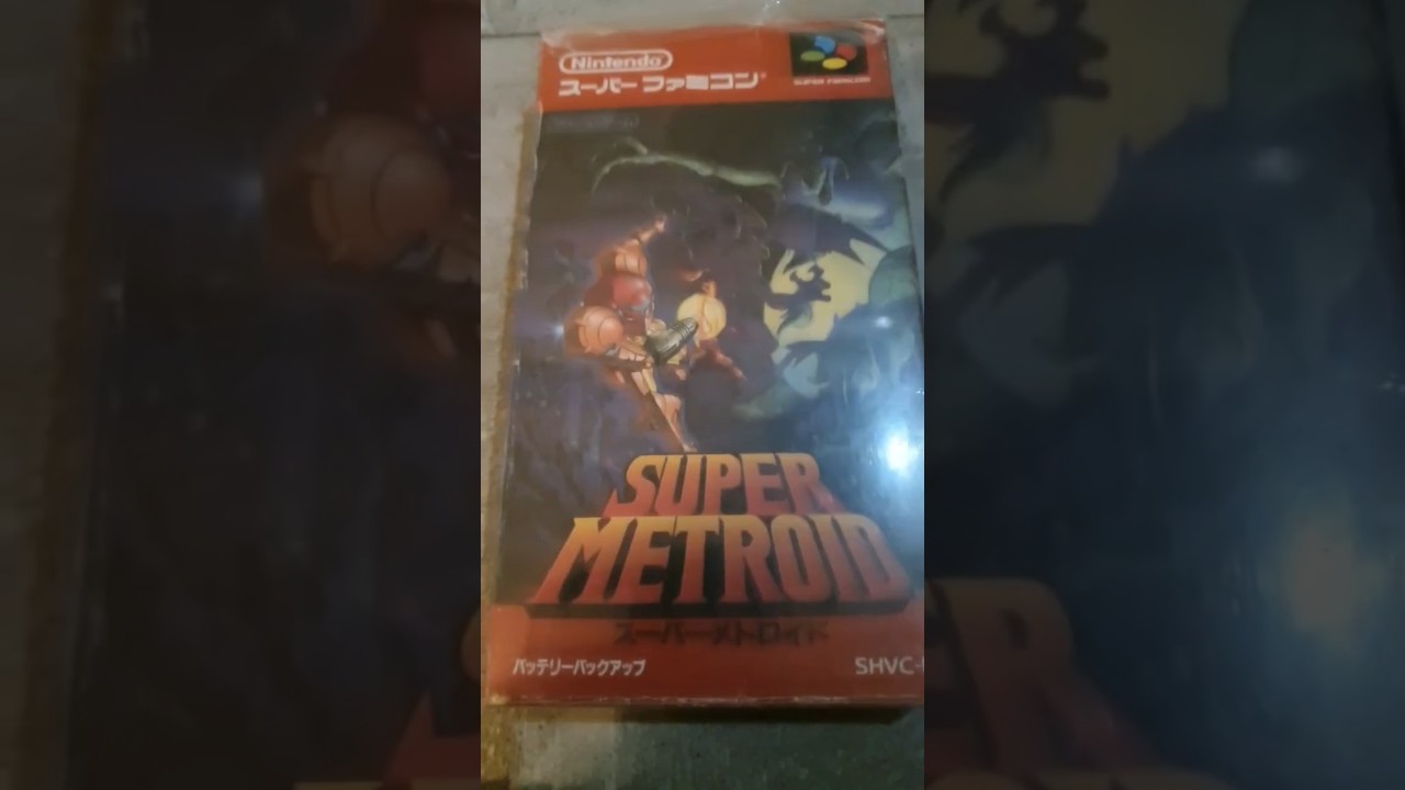 Super Metroid #supermetroid #snes #supernintendo #sfc #superfamicon #games #collection #jeuxvid&eacute;o