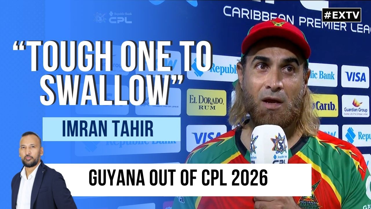 Imran Tahir Reacts to Guyana&rsquo;s CPL 2026 Exit | GAW vs Jamaica Kingsmen Post-Match Interview