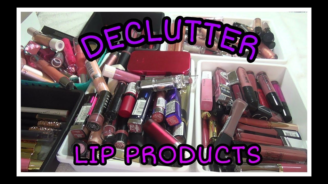 DECLUTTER / MAKEUP COLLECTION l  Part 3 l Lip Gloss