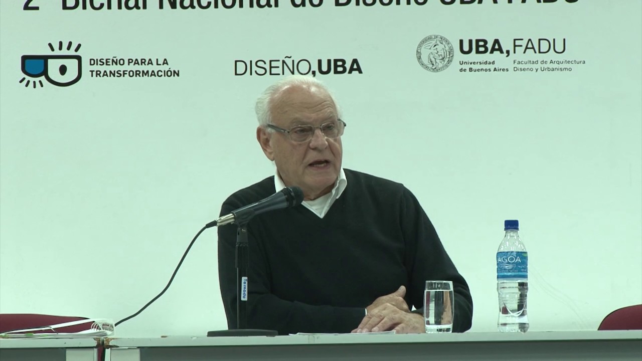 Norberto Chaves - 9/8/2016 - FADU, UBA.