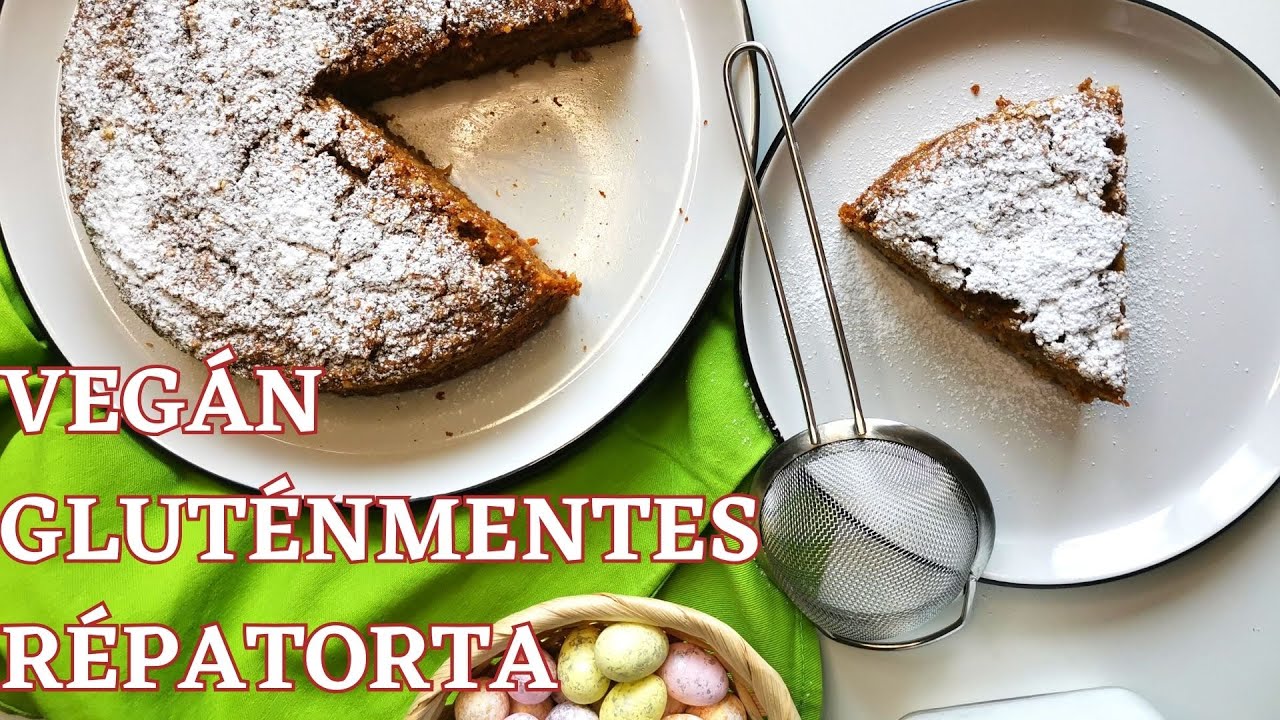 VEGÁN RÉPATORTA 🥕🍰 | Gluténmentes, tojásmentes recept