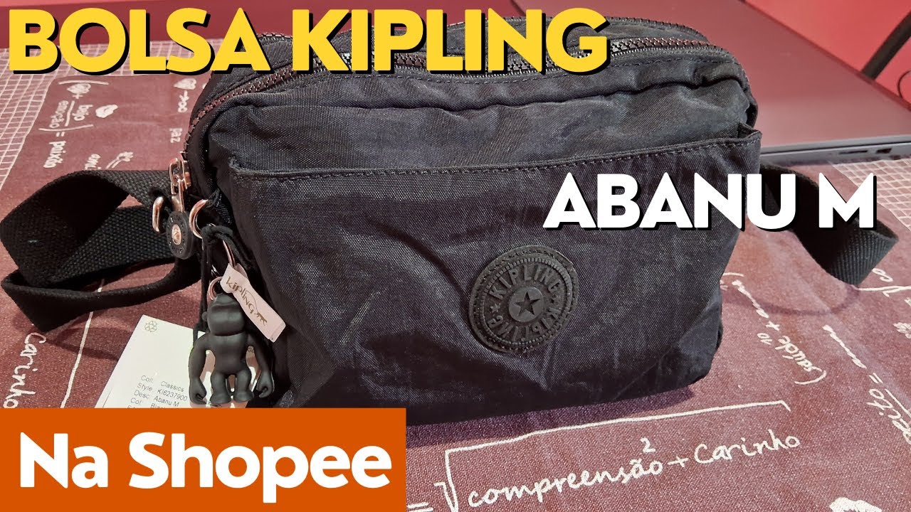 COMPREI BOLSA KIPLING ABANU M NA SHOPEE
