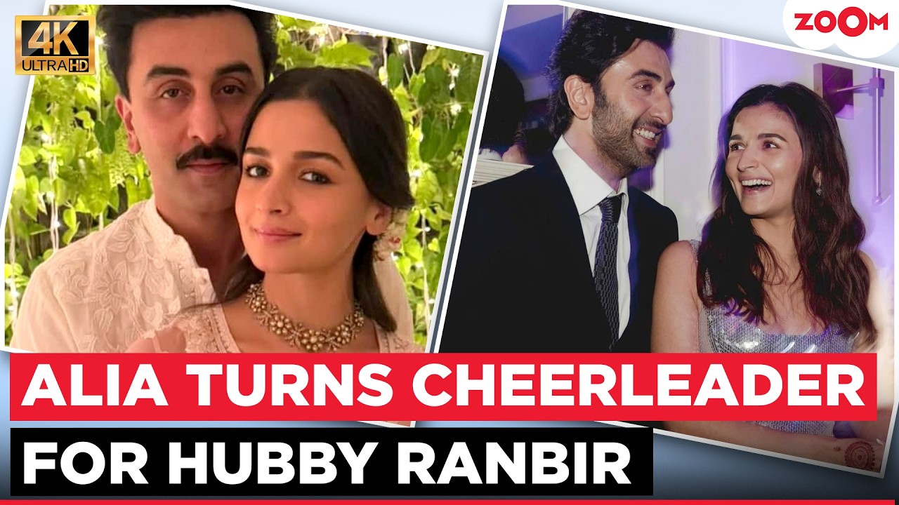 Alia Bhatt becomes proud wife & turns cheerleader for hubby Ranbir Kapoor on his BIG achievement!