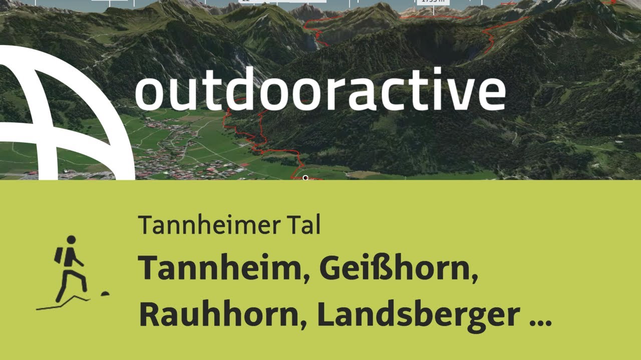 Bergtour im Tannheimer Tal: Tannheim, Gei&szlig;horn, Rauhhorn, Landsberger H&uuml;tte
