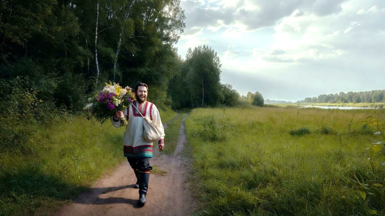 Цветы ковёр мне стелят