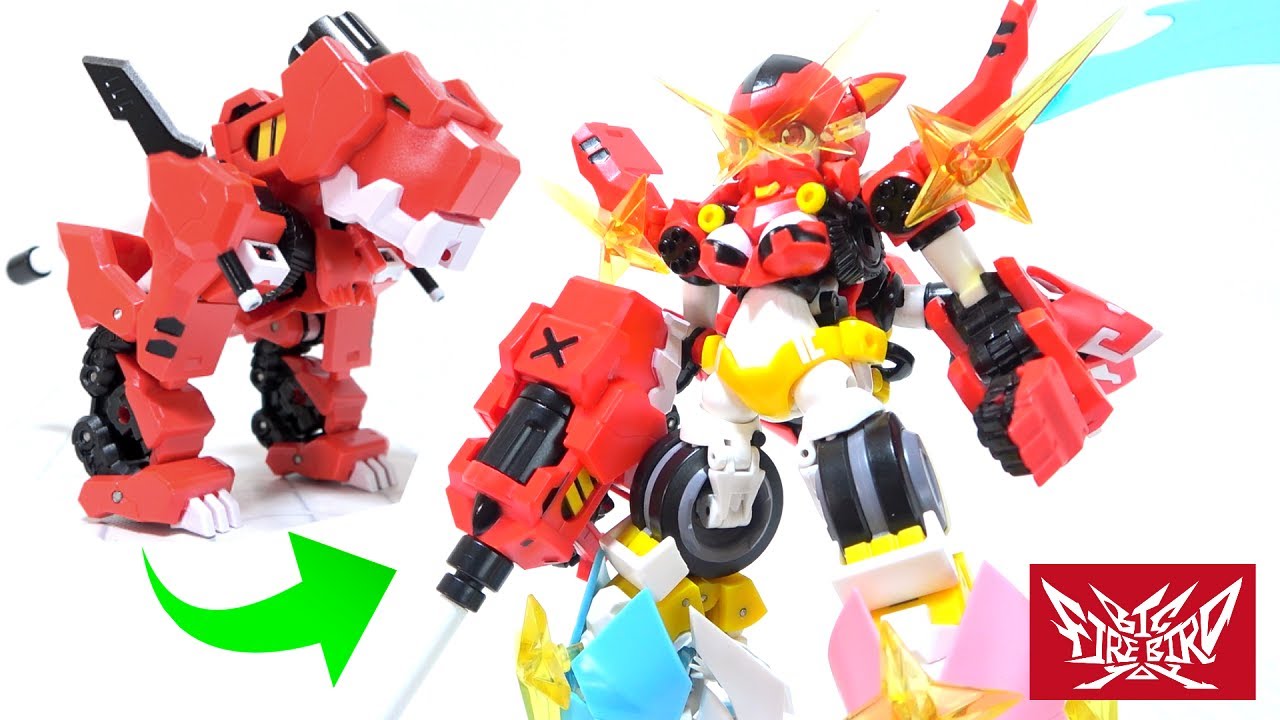 【女の子の合体ロボ】魔姫変形シリーズ 紅龍戦車 (スカーレットドラゴン) 大火鳥玩具/BIG FIREBIRD TOY【中国おもちゃ】